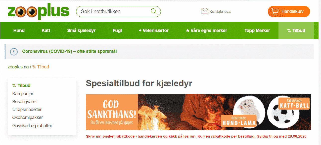 zooplus rabattkode