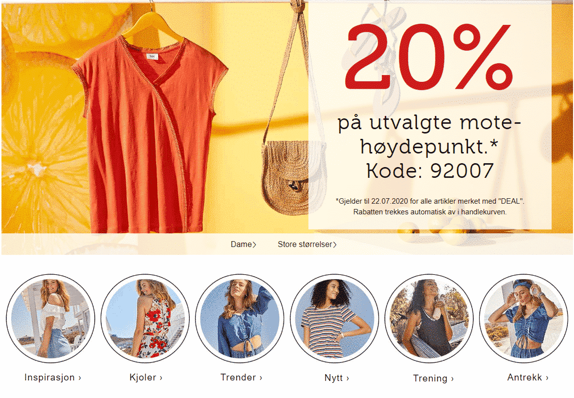 bonprix 20%
