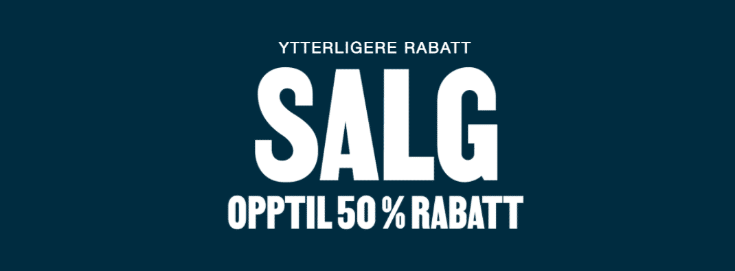 Superdry har nå salg med opptil 50%