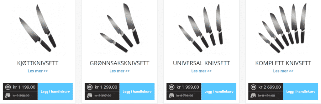 knivsett