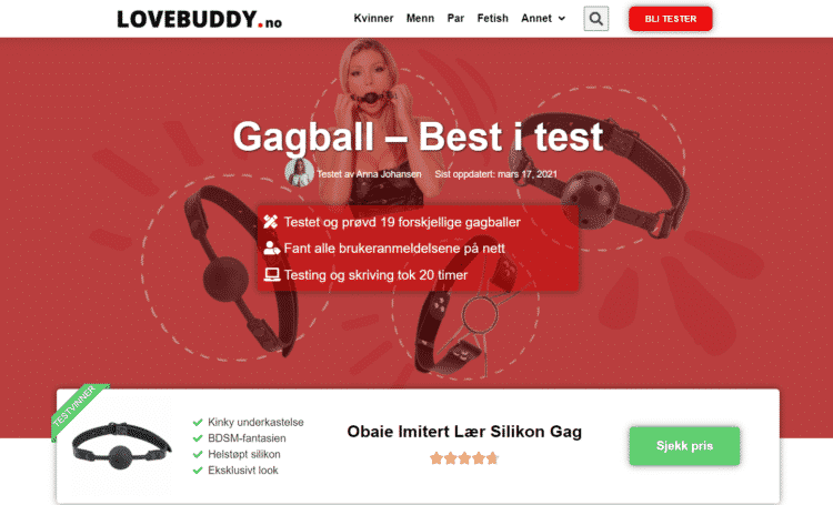 lovebuddy nettside