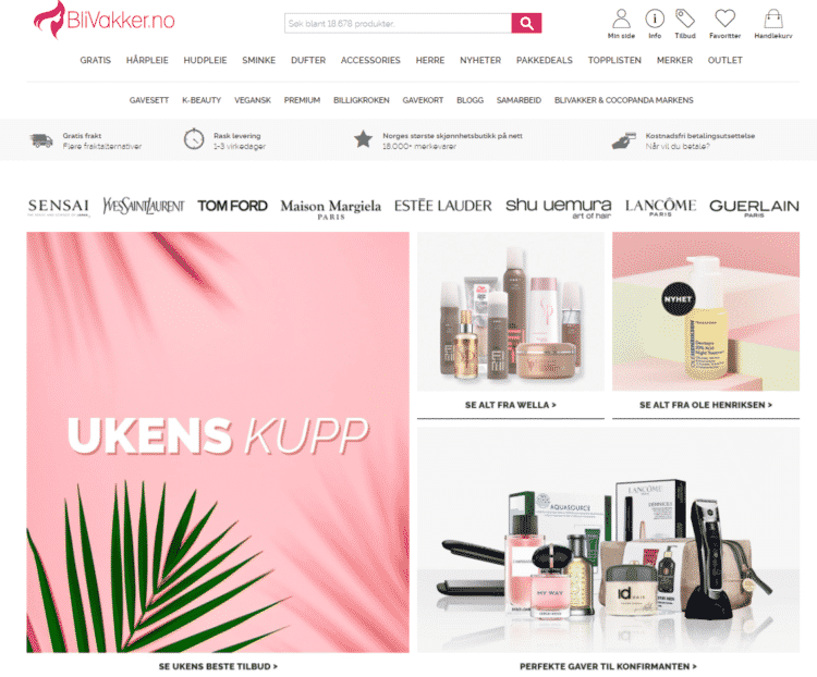 blivakker nettside