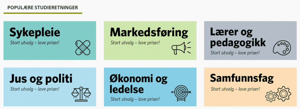 Studentkampanje- Opptil 20% rabatt og fri frakt på pensumbøker! fra Tanum.