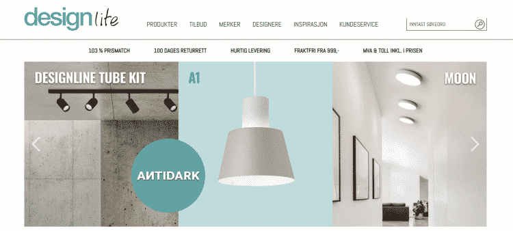 designlite nettbutikk