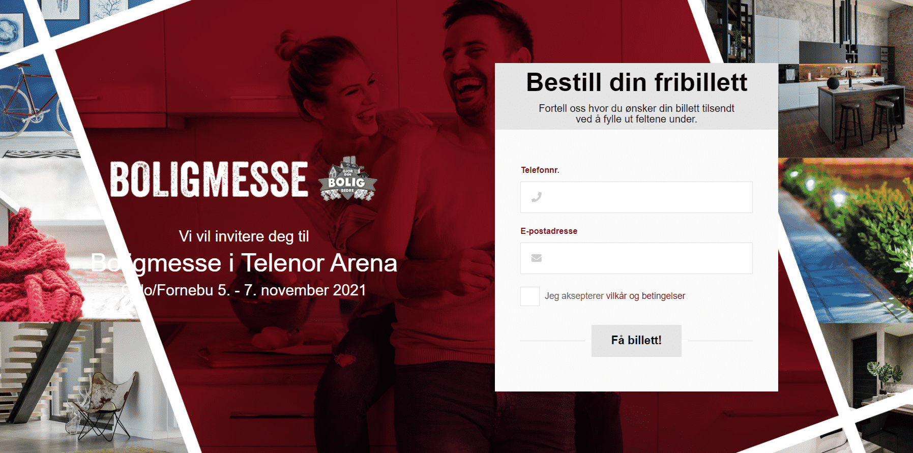 Gratisbillett boligmessen