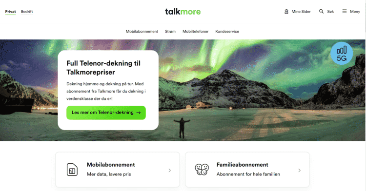 Talkmore mobiler
