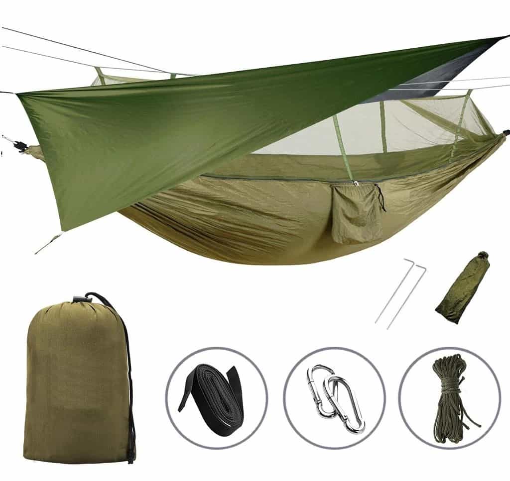 Sportboden hengekøye med tarp og myggnetting til kun 799 kr