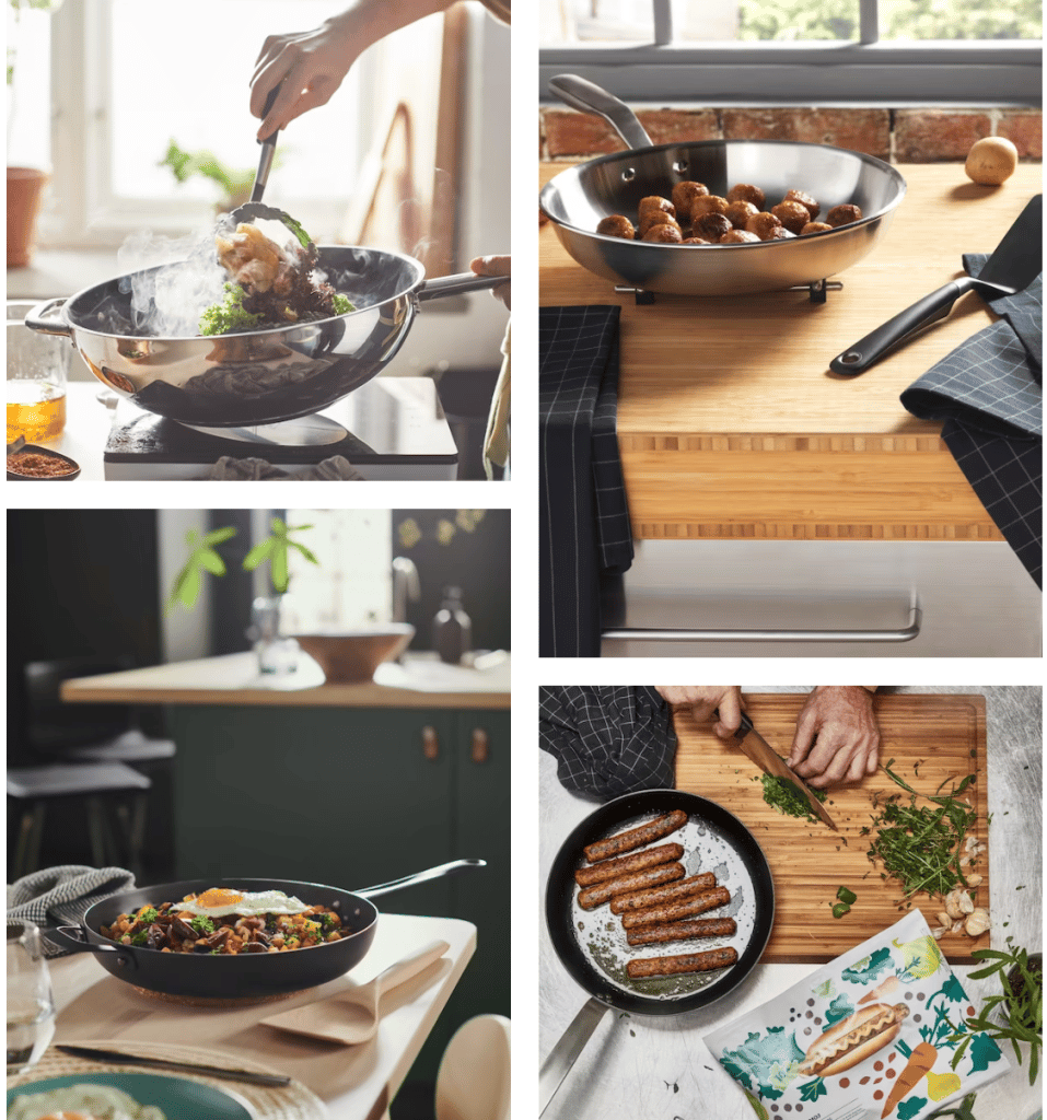 IKEA tilbud med –30 % på alle stekepanner og woker