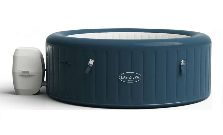 Lay-Z-Spa Milan AirJet Plus - Oppblåsbart boblebad (Wifi Styrt)