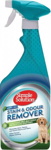 Simple Solution flekk og luktfjerner 750ml - Rainforest