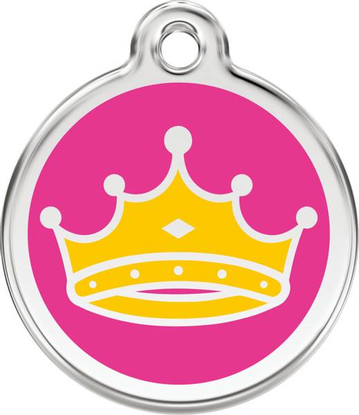 ID-brikke Rosa Krone