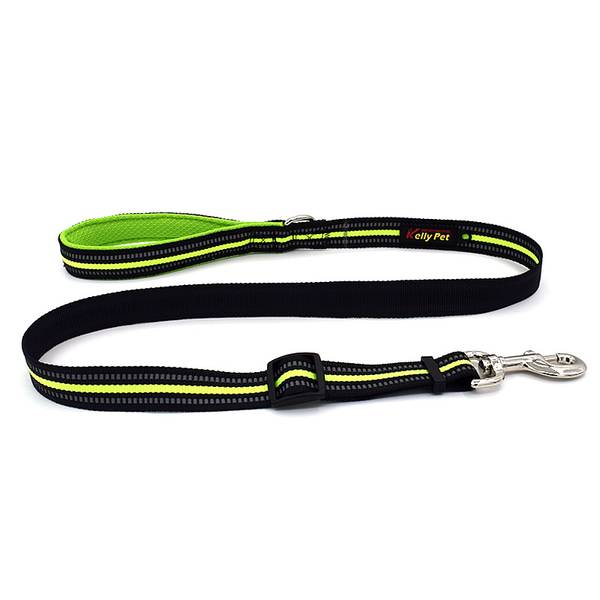 Neon hundelenke med refleks