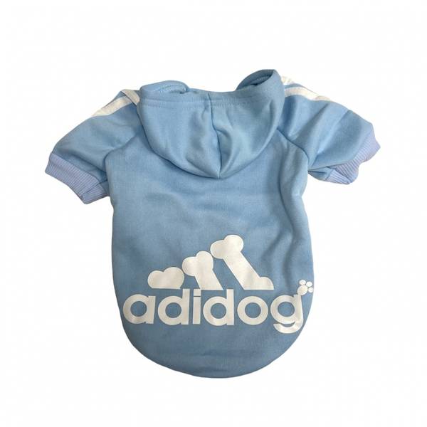 Lyseblå Adidog for liten og stor hund