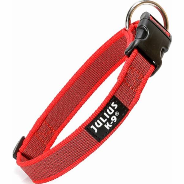Rødt Julius K9 Supergrip Halsbånd