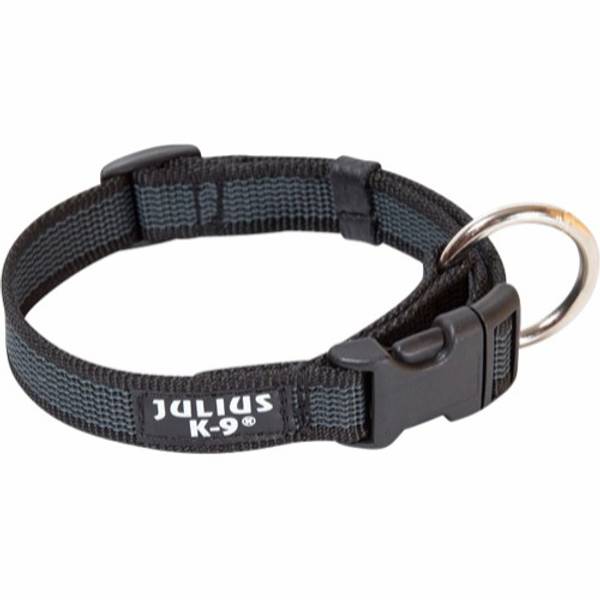 Sort Julius K9 Supergrip Halsbånd