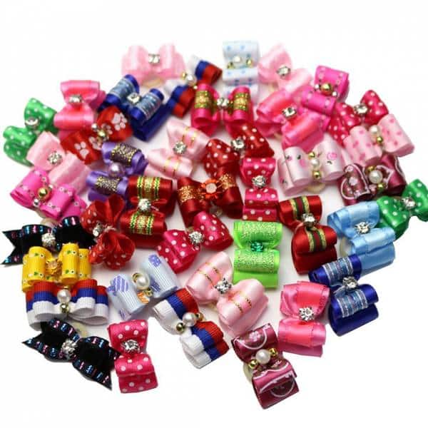 10pk toppsløyfer - mix