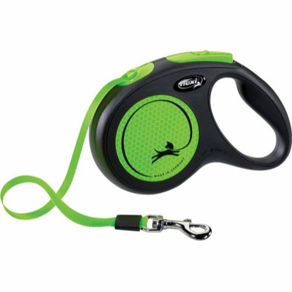 Flexi New Neon - Grønn (Tape 0-25kg)