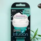 Intuition Sensitive Care gratis høvel og 2 refillblad.