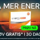 Nå kan du prøve energy B12 + D3 gratis!