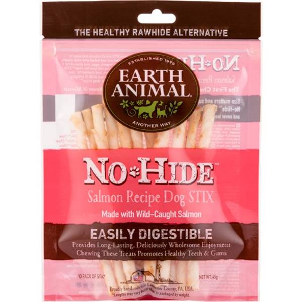 No-Hide Salmon Chew XS Stix