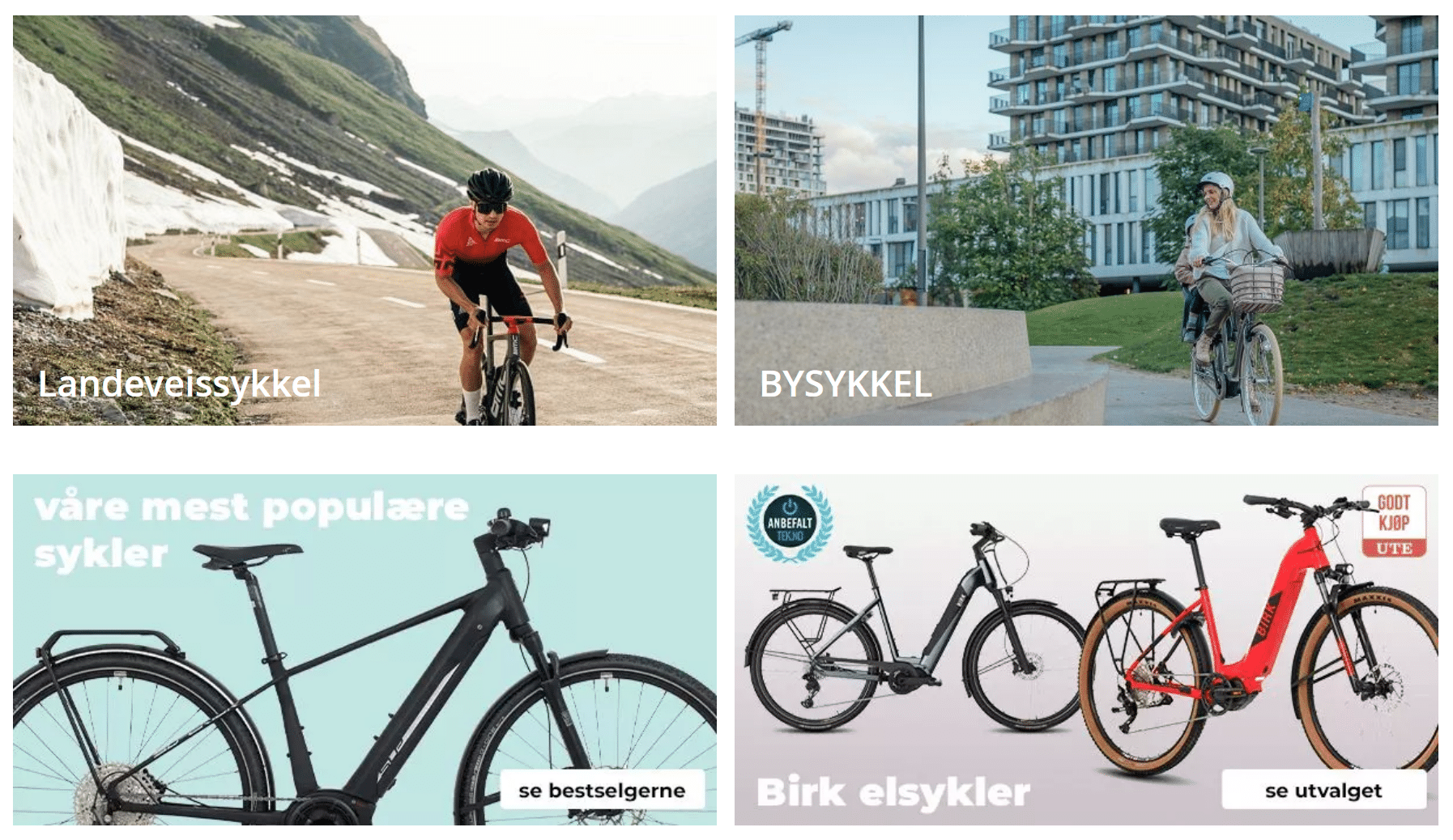 Birk Sport selger alt du trenger innen sykkel og utstyr