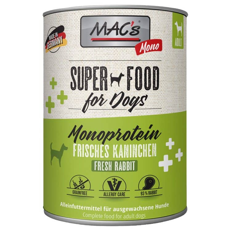 MAC's Mono Sensitive 6 x 800 g - Kanin