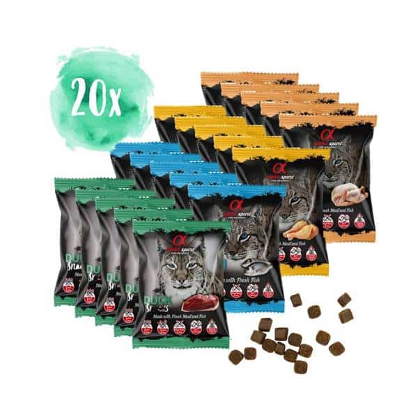Alphaspirit Snackpack Katt 20pk