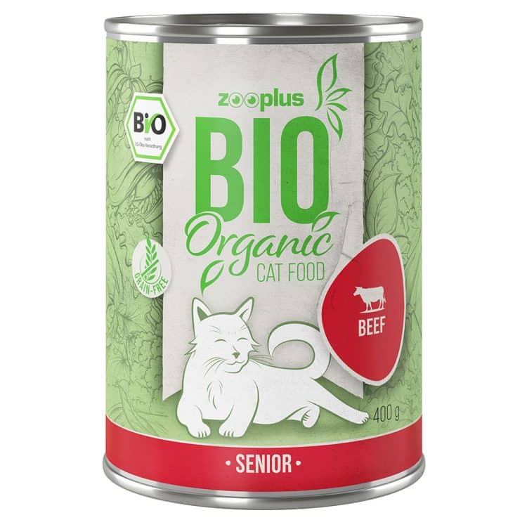 zooplus Bio Senior Okse med gresskar - 24 x 400 g