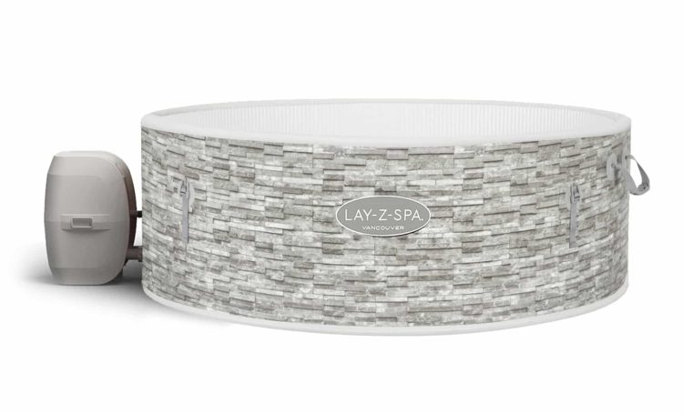 Lay-Z-Spa Vancouver AirJet Plus - Oppblåsbart boblebad - Wifi Styrt