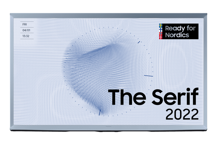 Samsung 50" The Serif 4K Smart TV Cotton Blue (2022)