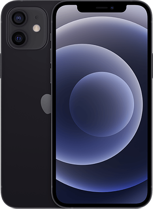 Apple iPhone 12 128 GB Svart (Betal nå - med abonnement)