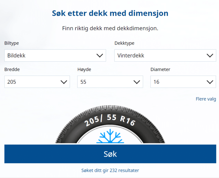 Dekk EU med opptil 20% rabatt på vinterdekk