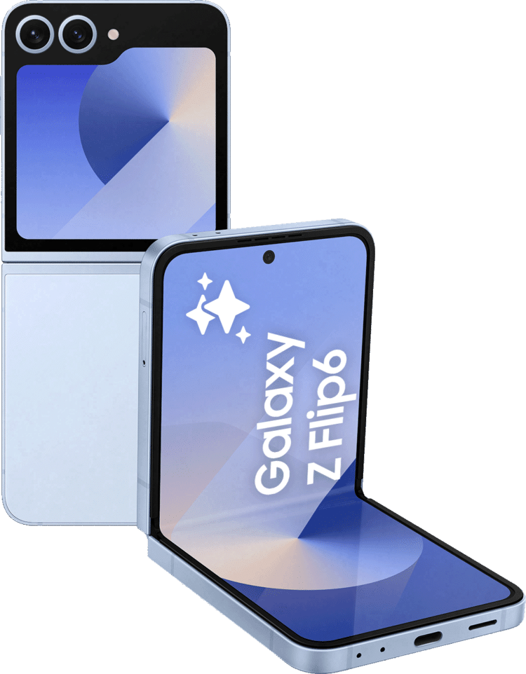 Samsung Galaxy Z Flip6 (512 GB) Blue (Betal nå - med abonnement)