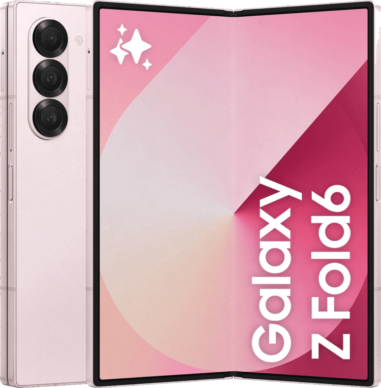 Samsung Galaxy Z Fold6 (1 TB) Pink (Betal nå - med abonnement)