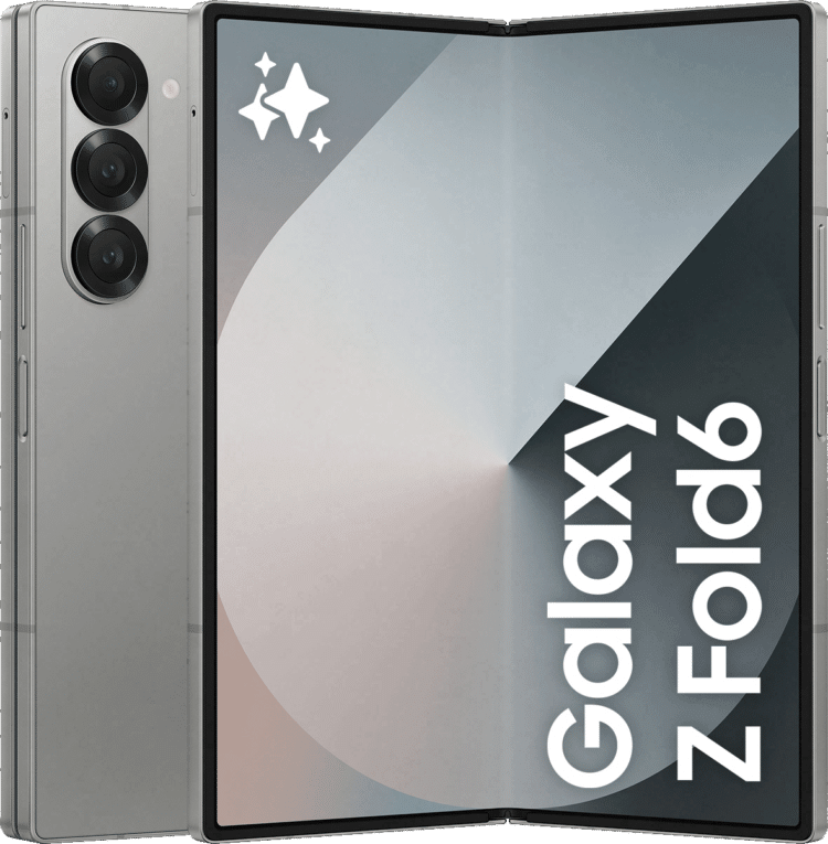 Samsung Galaxy Z Fold6 (1 TB) Silver Shadow (Betal nå - med abonnement)