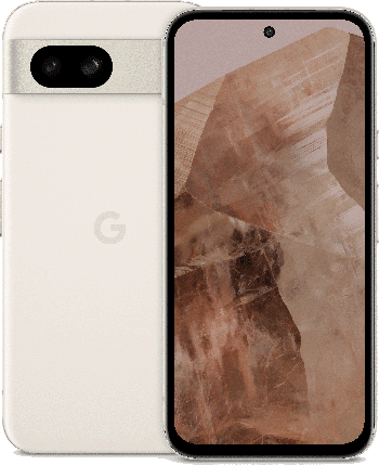 Google Pixel 8a 128 GB Porcelain (Betal nå - med abonnement)
