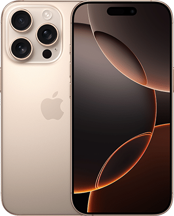 Apple iPhone 16 Pro 1 TB Sandfarget titan (Betal nå - med abonnement)