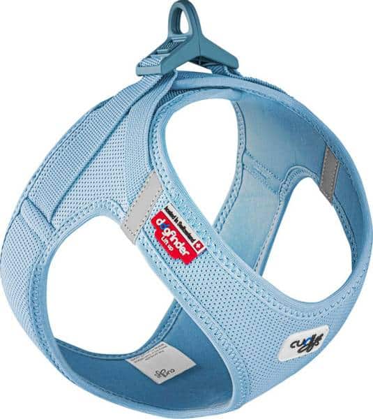 Curli Clasp Air Mesh hundesele - Skyblue