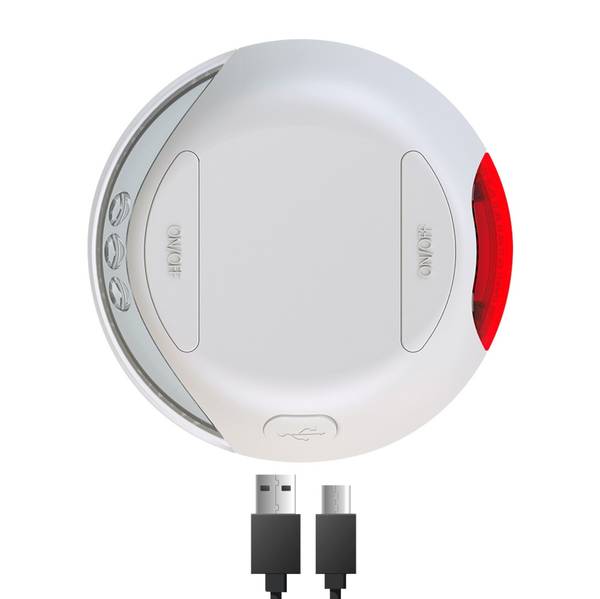 Lys grå Flexi LED lys til å feste på båndet