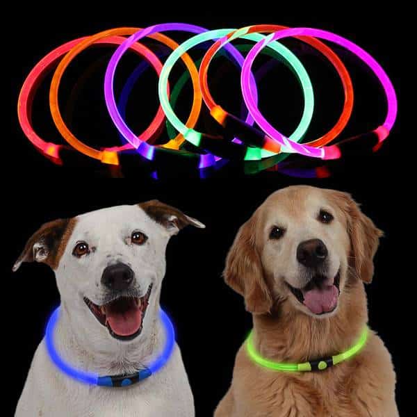 Medium LED ring med USB lader