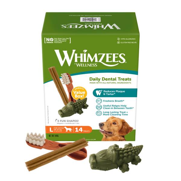 Whimzees Variety Box Large - 14 tygg