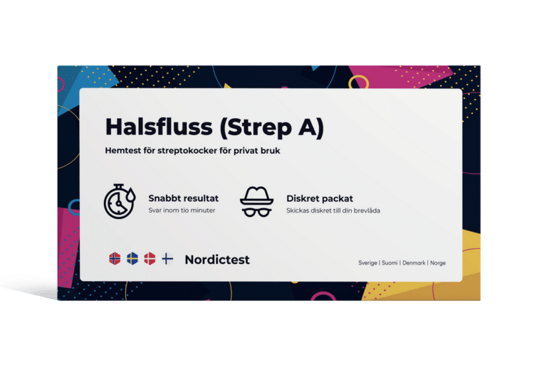 Hjemmetest for halsbetennelse 3-pak