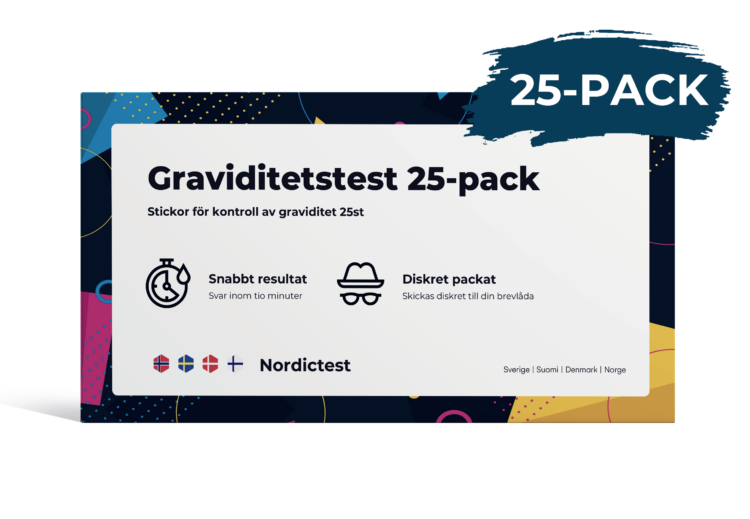 Graviditetstest 25 st