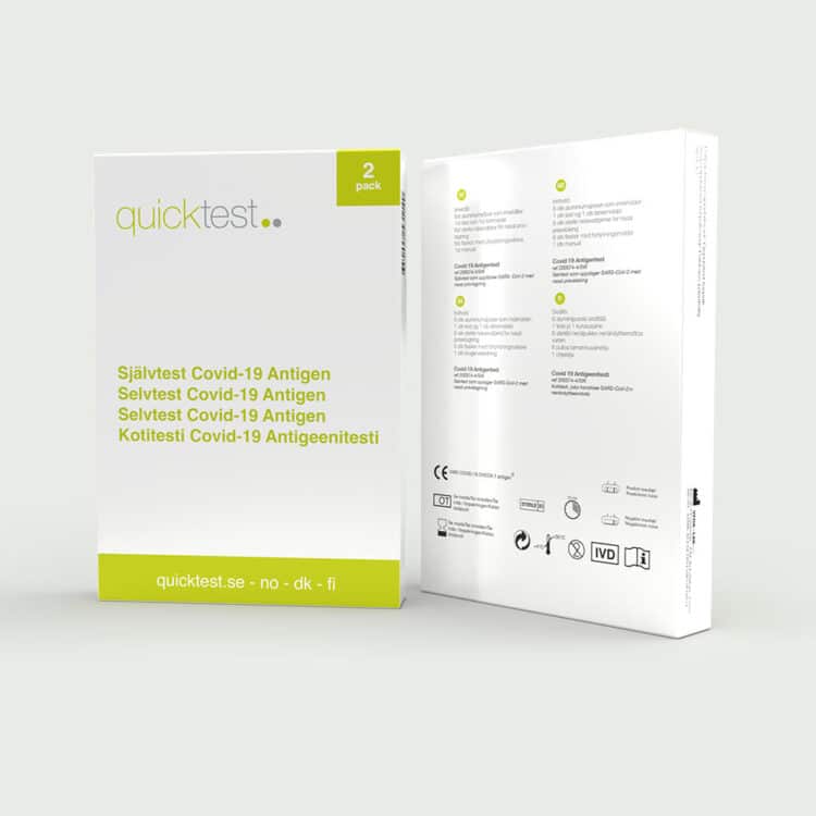 Covid19 Antigentest (2-pack)