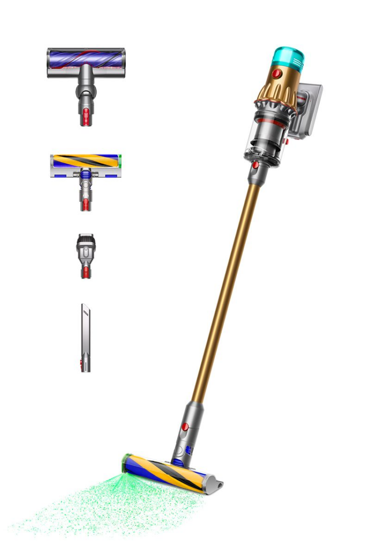 Dyson V12 Detect Slim Absolute støvsuger med HEPA-filtrering