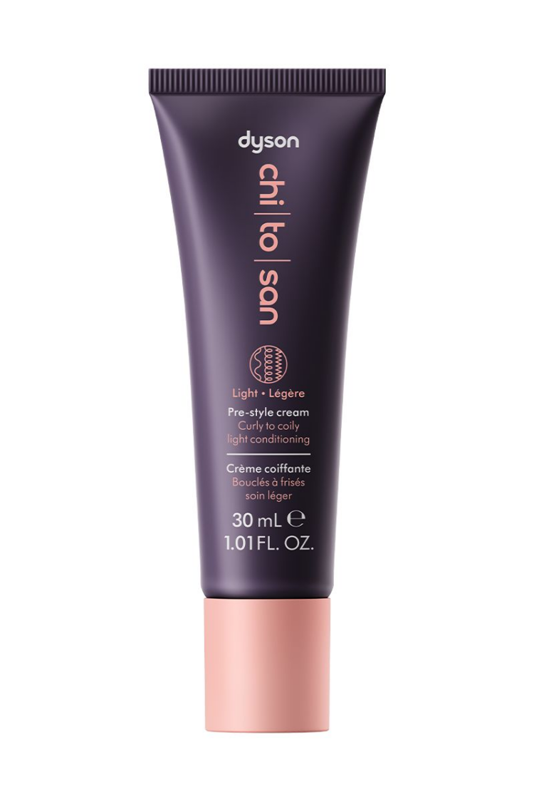 Dyson Chitosan™ Pre-style cream  curly to coily  light conditioning  travel mini
