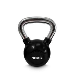 Kettlebell gummi/krom