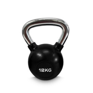 Kettlebell gummi/krom