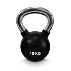 Kettlebell gummi/krom