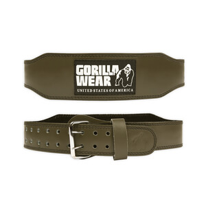 4 Inch Padded Leather Belt